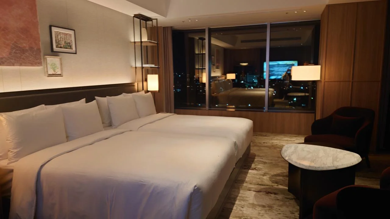 札幌洲際酒店尊貴套房雙床房住宿體驗 寬敞空間