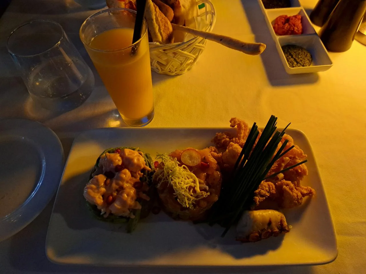 在迪拜高级意大利餐厅 Bice Mare 欣赏喷泉秀用餐体验，灯光水舞秀美轮美奂