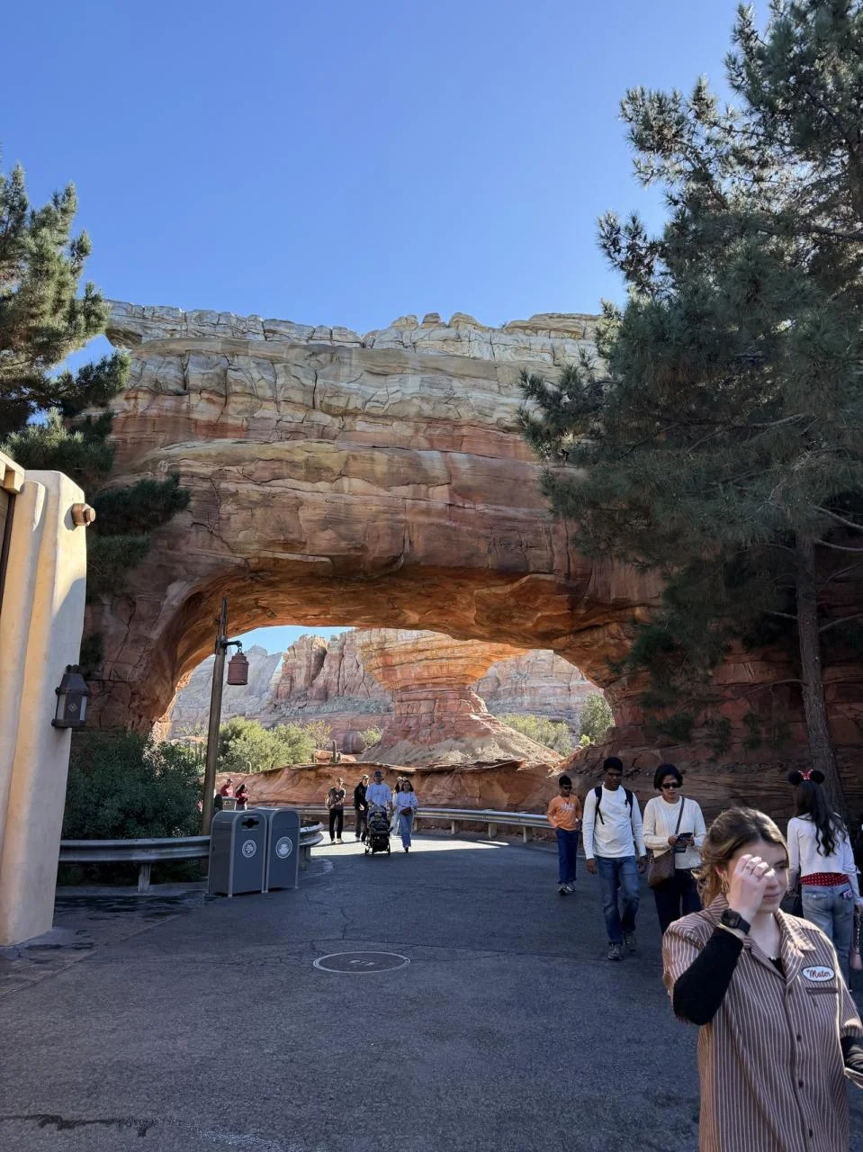 カリフォルニア・アドベンチャーの噴水