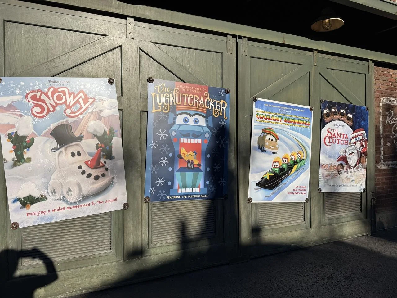 カーズランドのクリスマスツリー