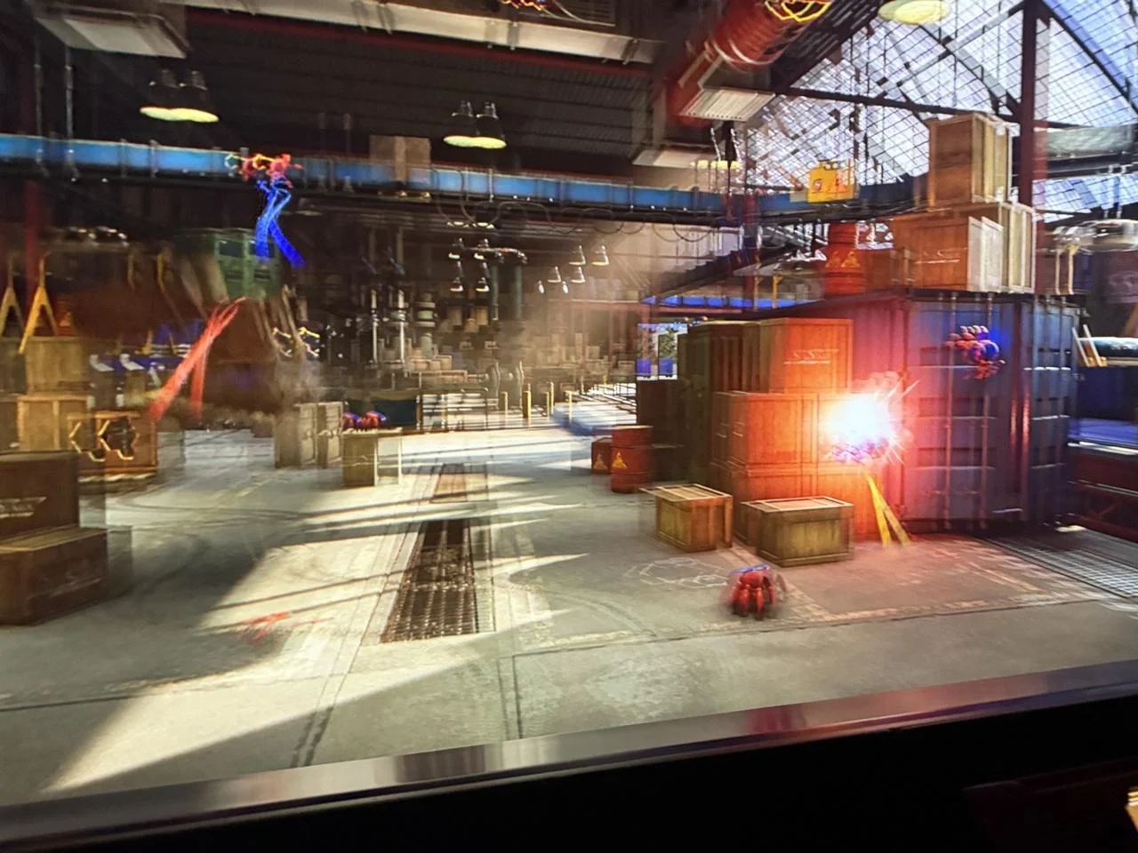 スパイダーマンのアトラクション