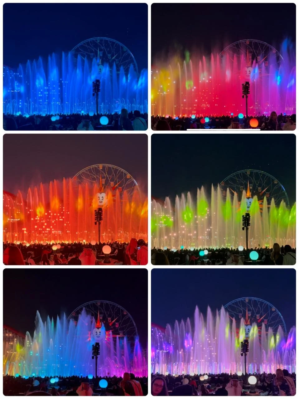 ワールド・オブ・カラーのフィナーレ