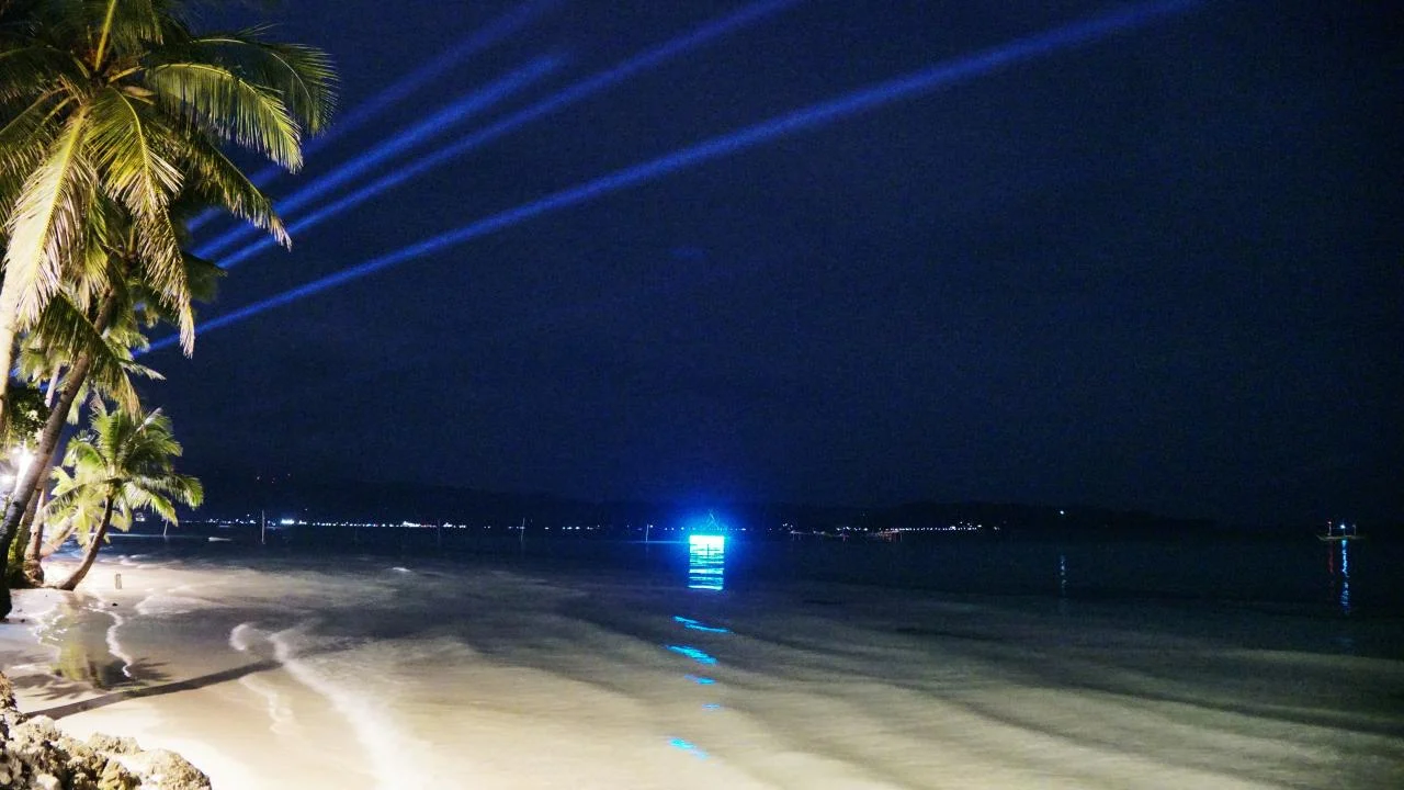 长滩岛登岛指南福朋喜来登酒店旅行体验 新年烟花