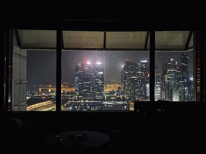 新加坡丽思卡尔顿美年酒店行政酒廊入住体验 滨海湾日落