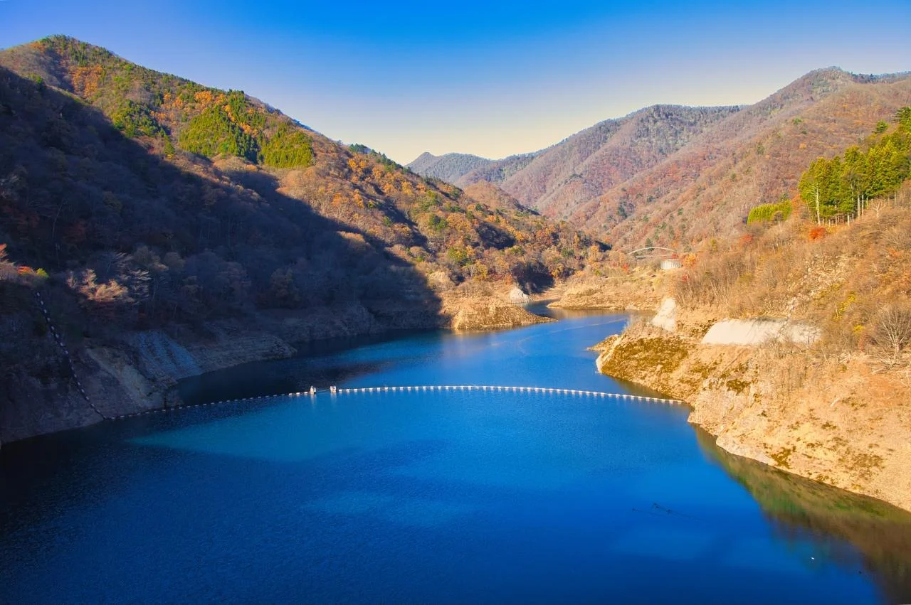 Blick auf Okushima See