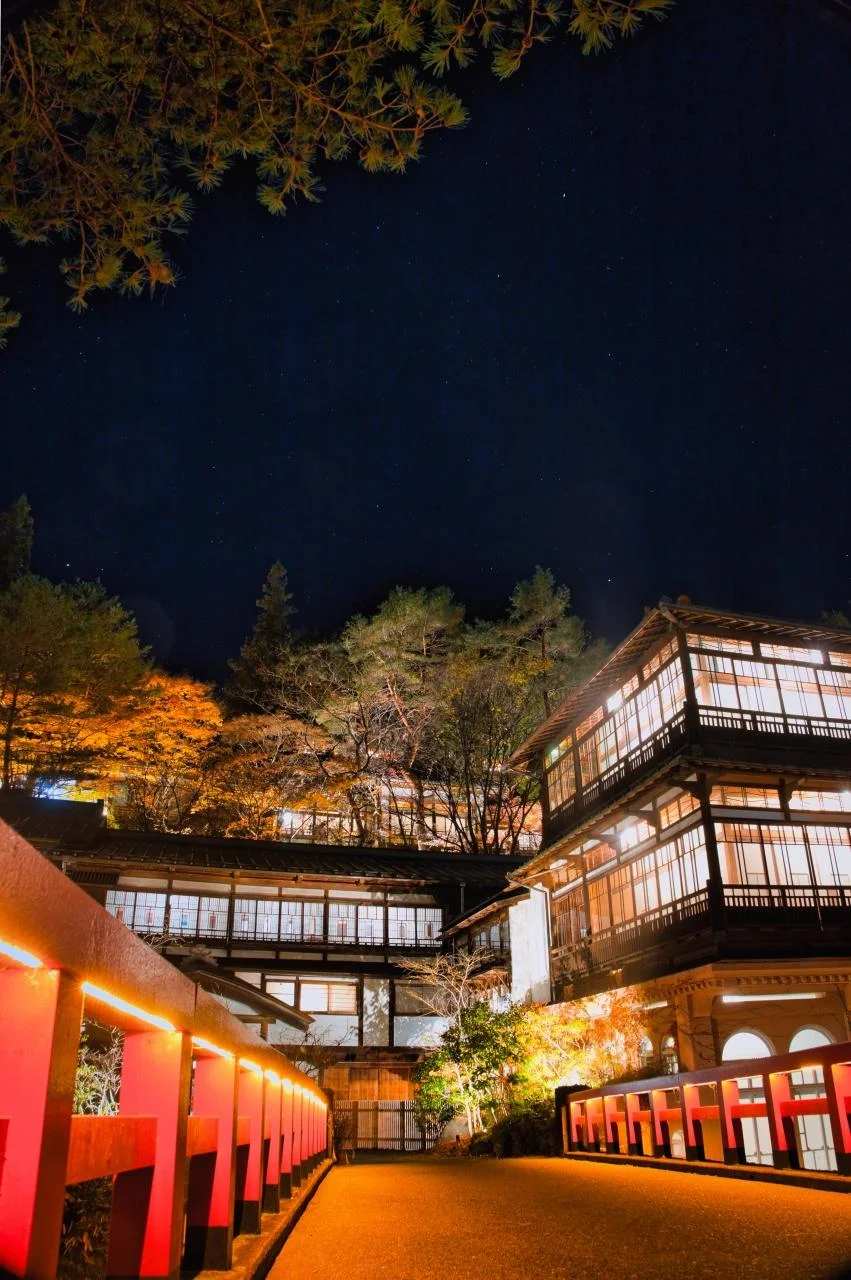 积善馆夜景 Keiyun桥