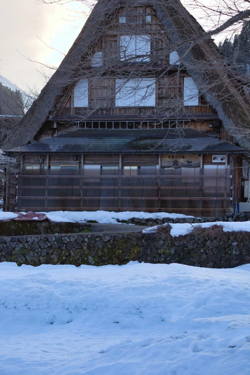 白川乡合掌造冬雪村落之旅-16