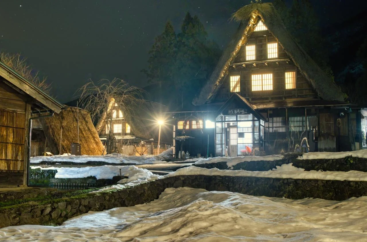 白川乡合掌造冬雪村落之旅-28