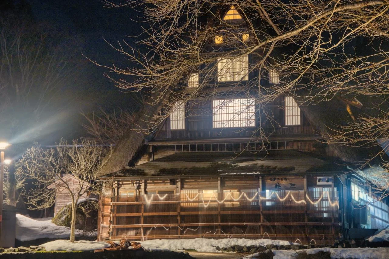 白川乡合掌造冬雪村落之旅-31