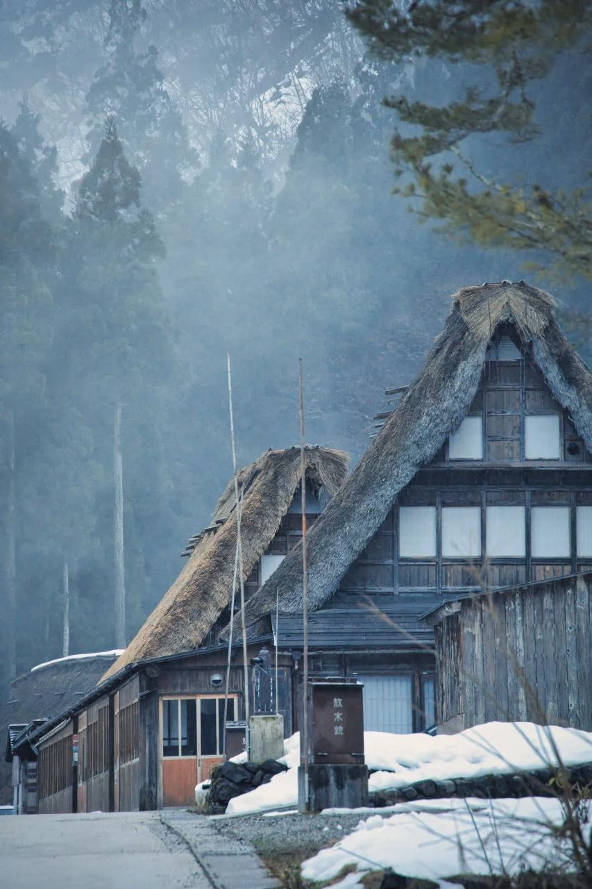 白川乡合掌造冬雪村落之旅-36