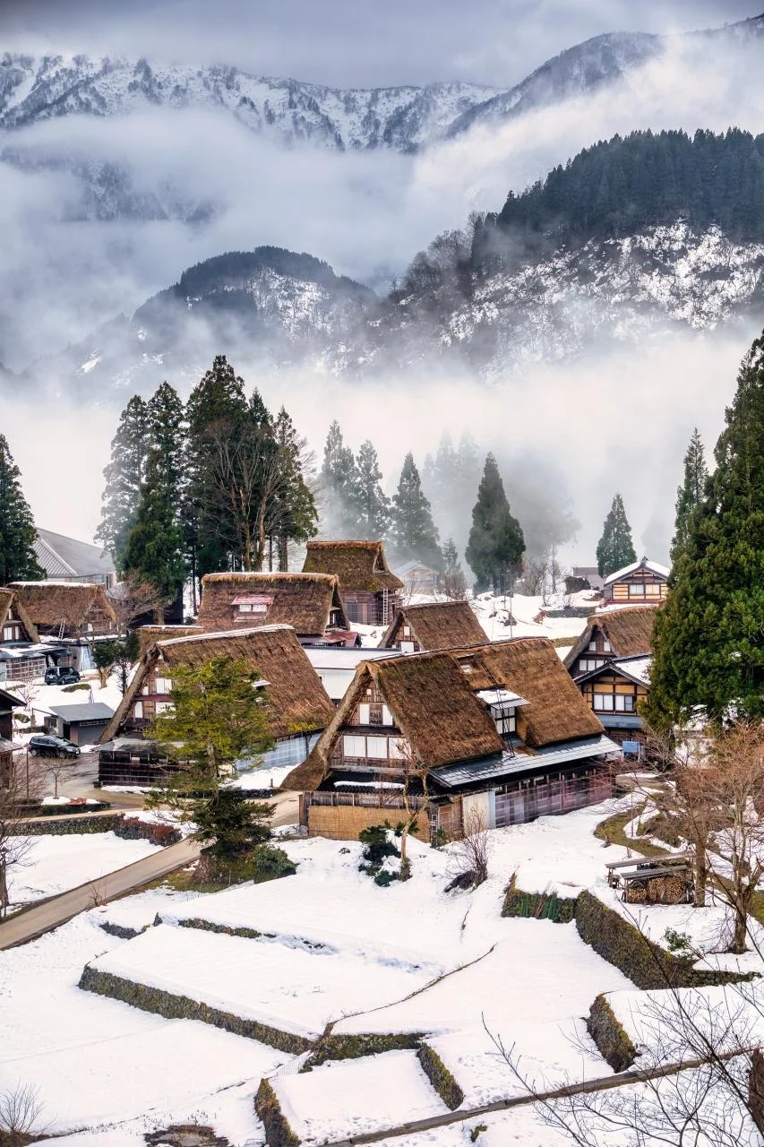 白川乡合掌造冬雪村落之旅-42