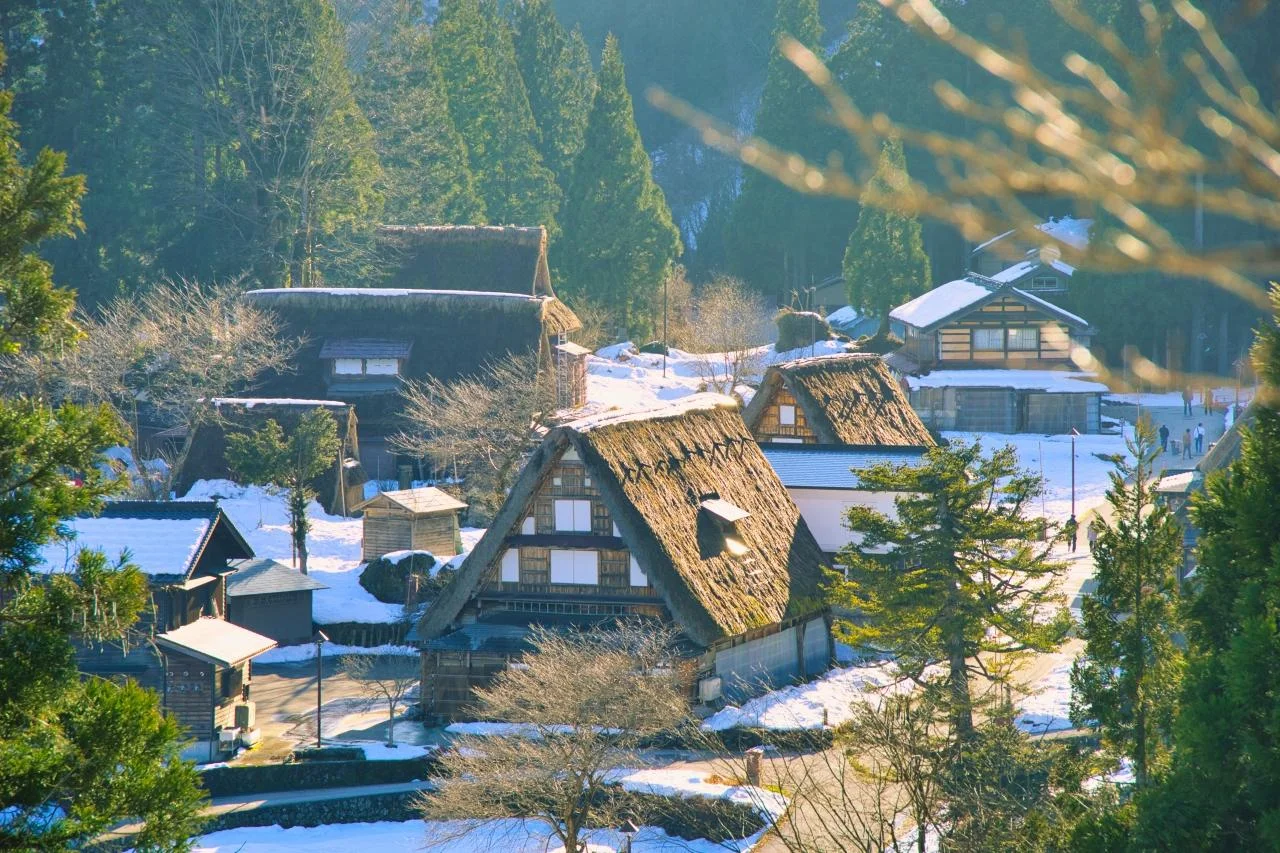 白川乡合掌造冬雪村落之旅-5