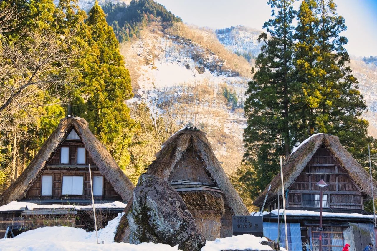 白川乡合掌造冬雪村落之旅-8