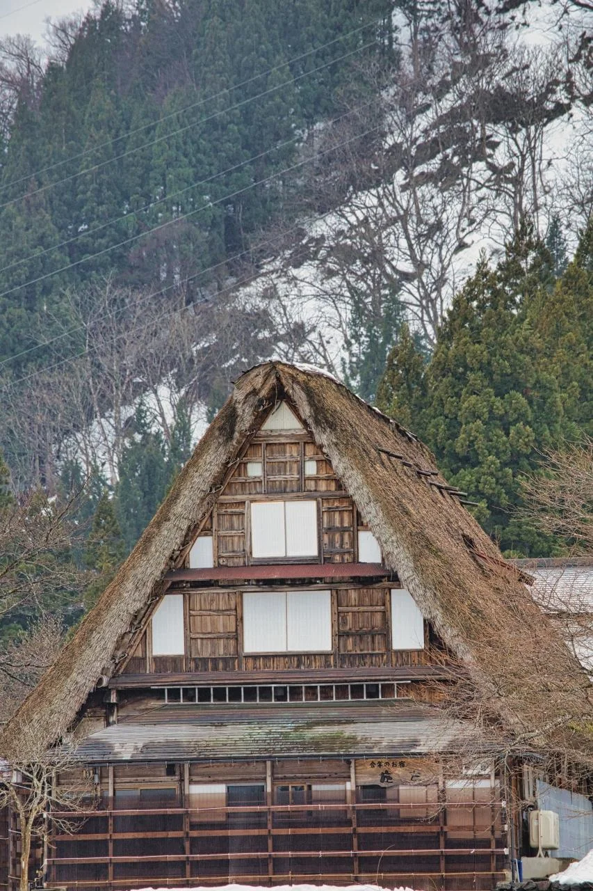 白川乡合掌造冬雪村落之旅-9