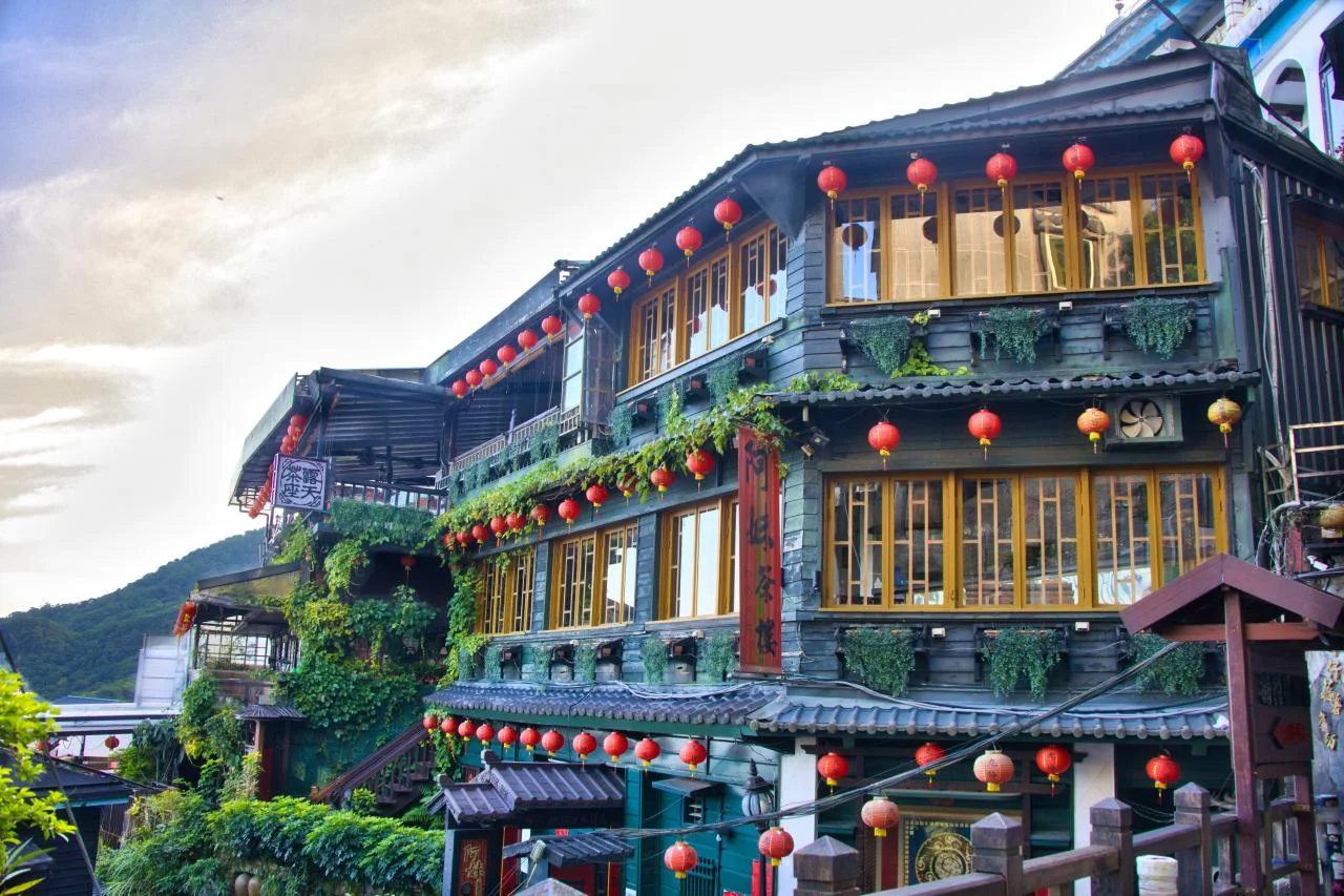 รถเก็บขยะในจิ่วเฟิ่น