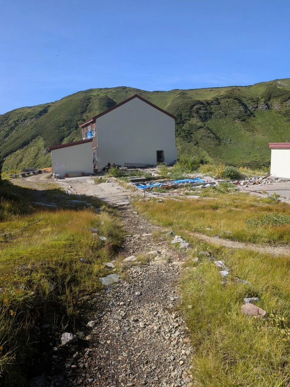 富山・立山アルペンルート雷鳥沢キャンプ場体験記 階段の様子