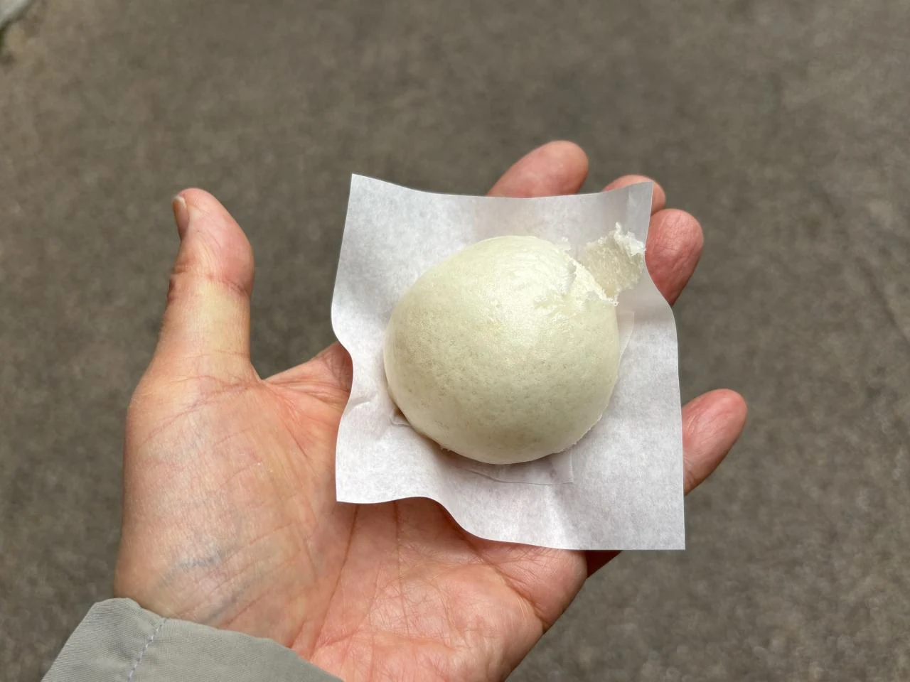 아리마온천에서 먹은 사케만주 아리마온천에서 먹은 사케만주